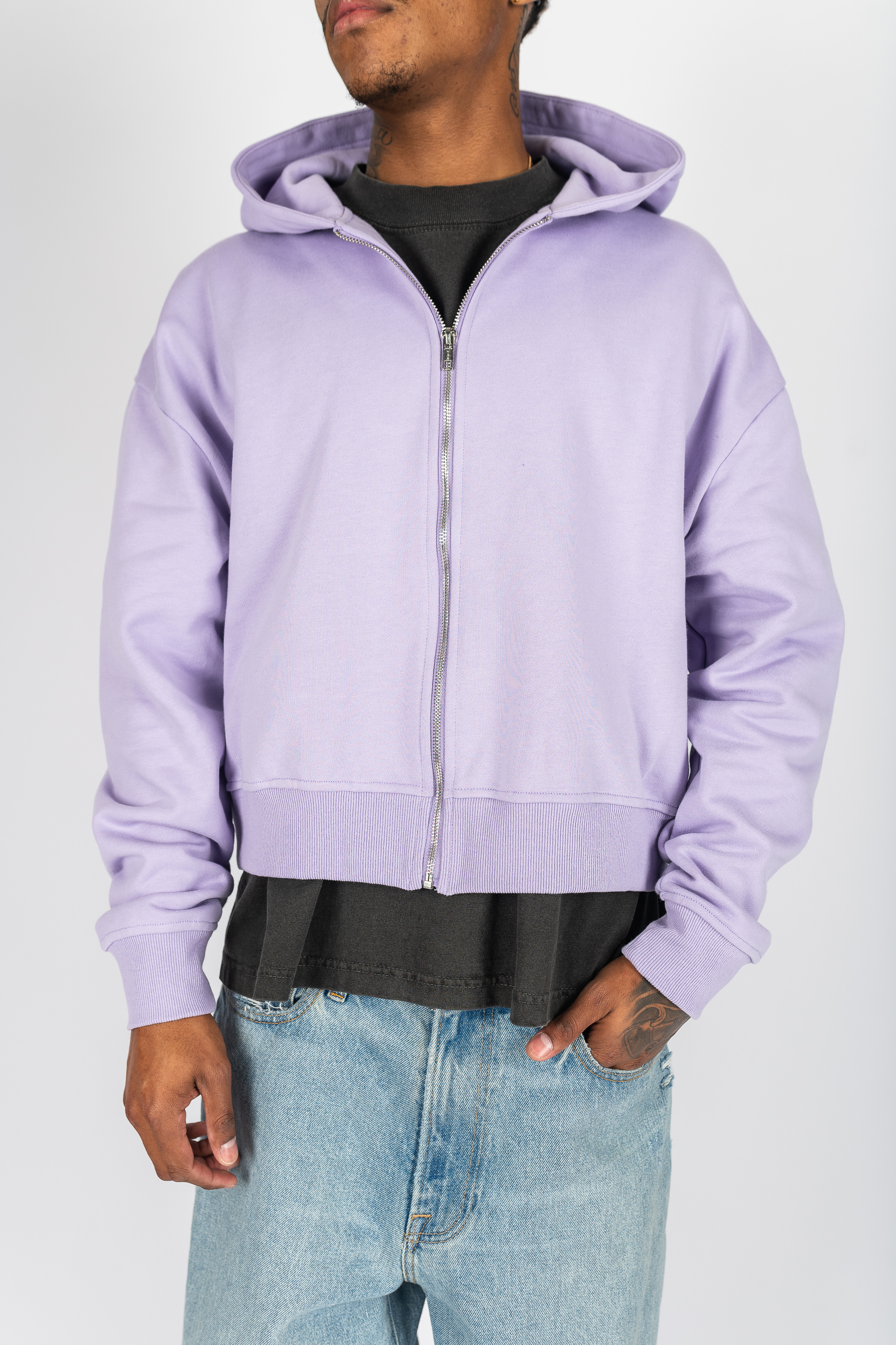 The Label Pastel Stashed Baby Zip Up