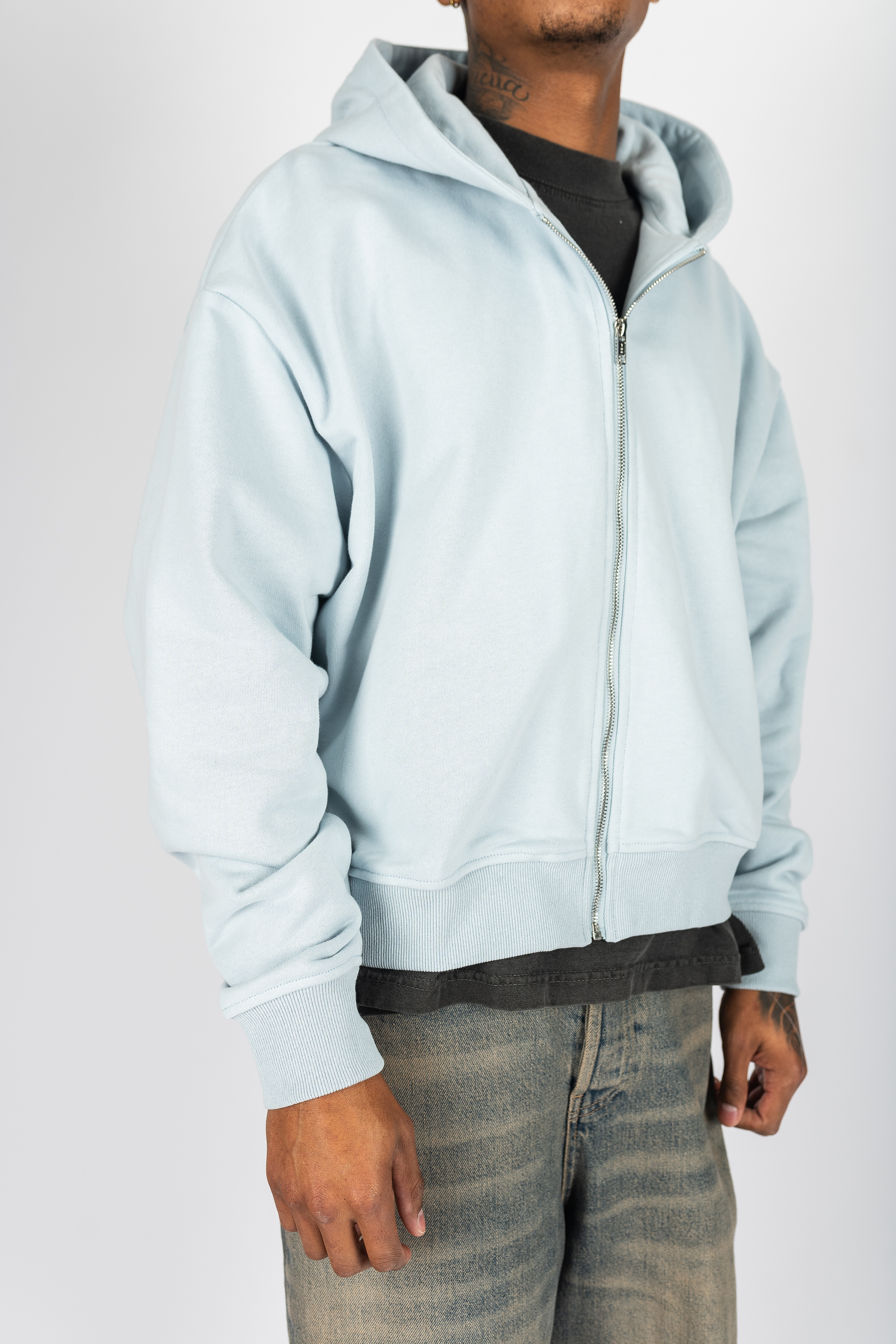 The Label Pastel Stashed Baby Zip Up