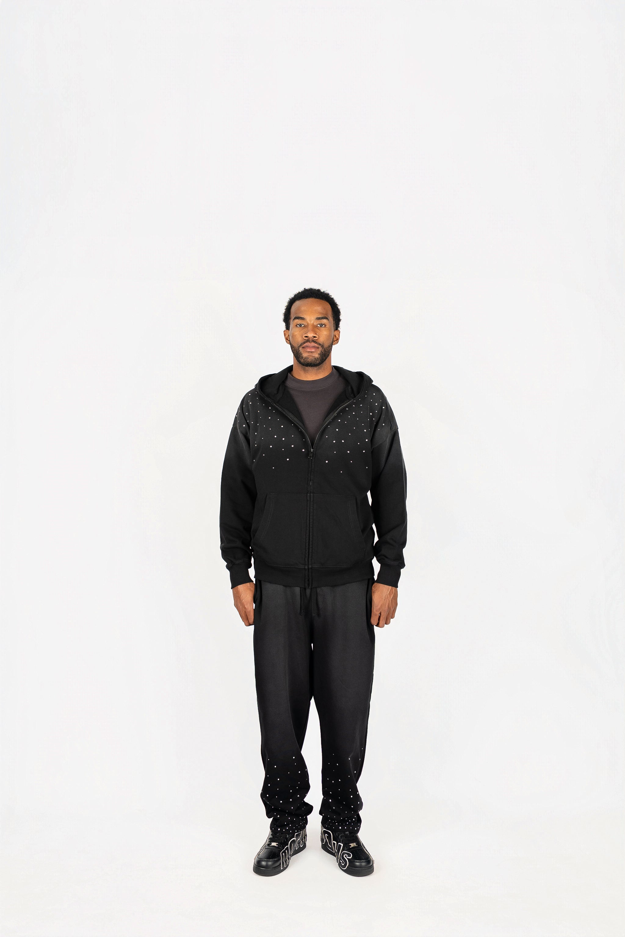 Stoned Sun-Dried Zip Up and Sweatpants Set