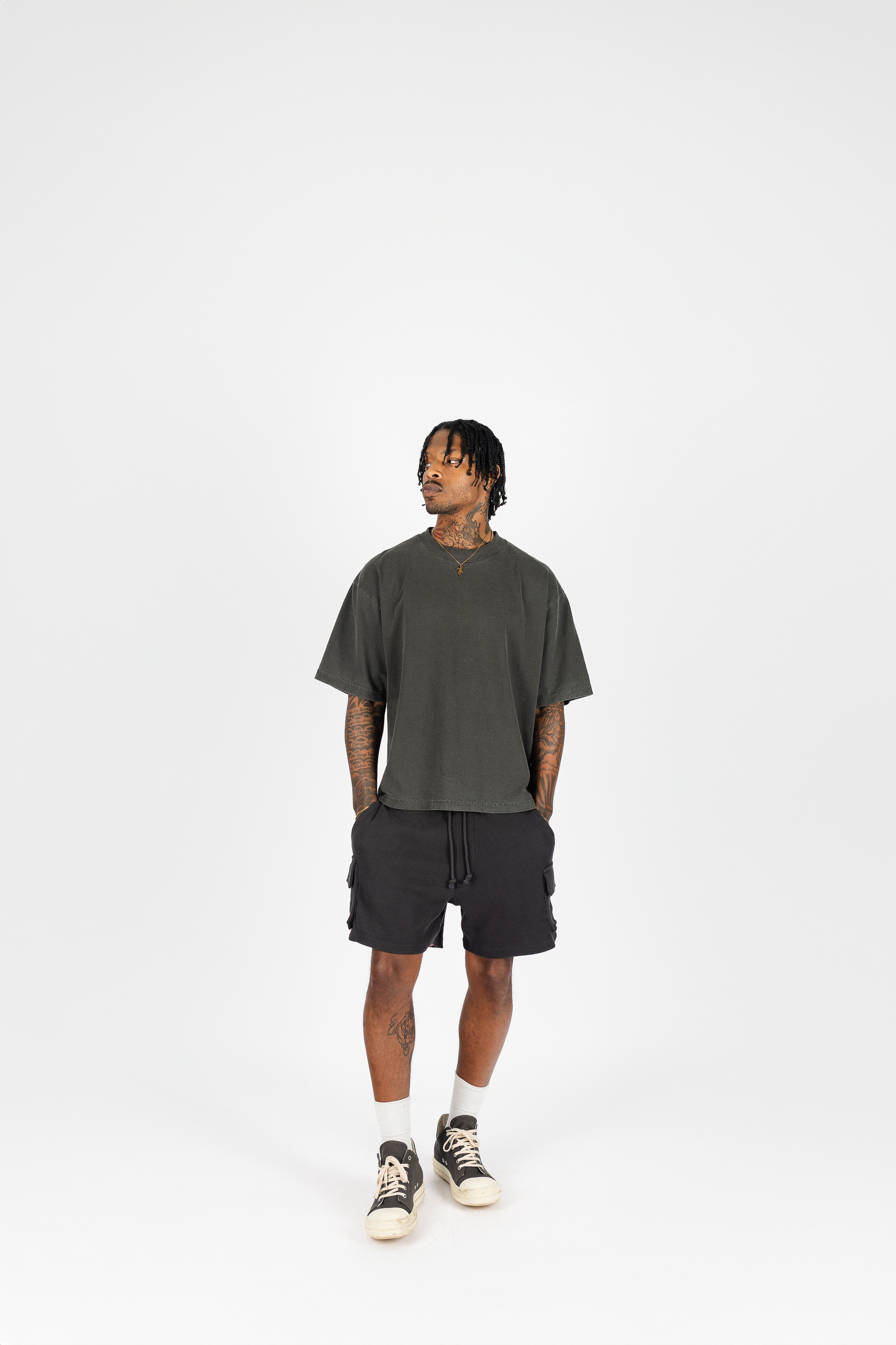 042 Clothing Waffle Knit Shorts