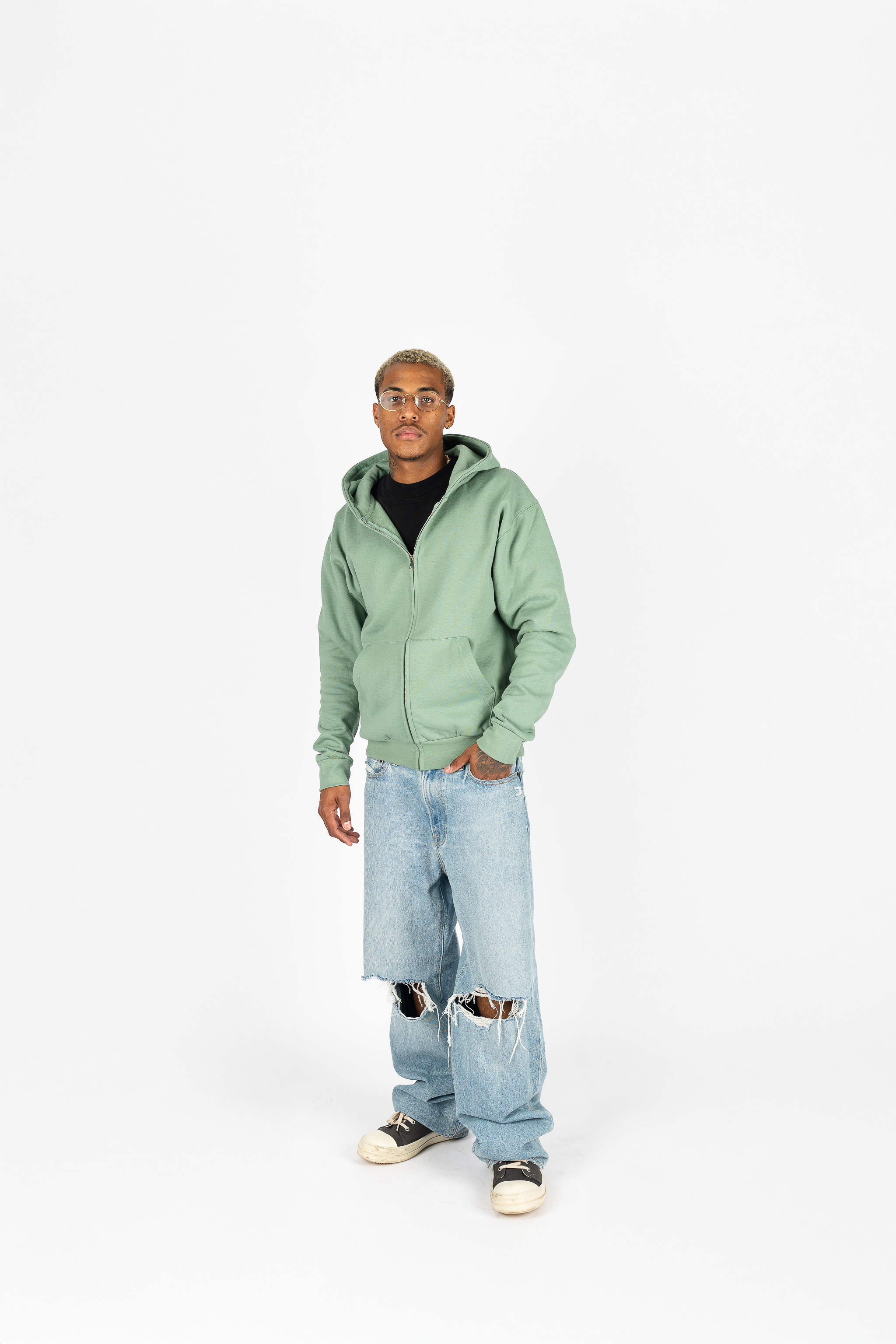 Greenhouse Heavyweight Boyfriend Zip Up