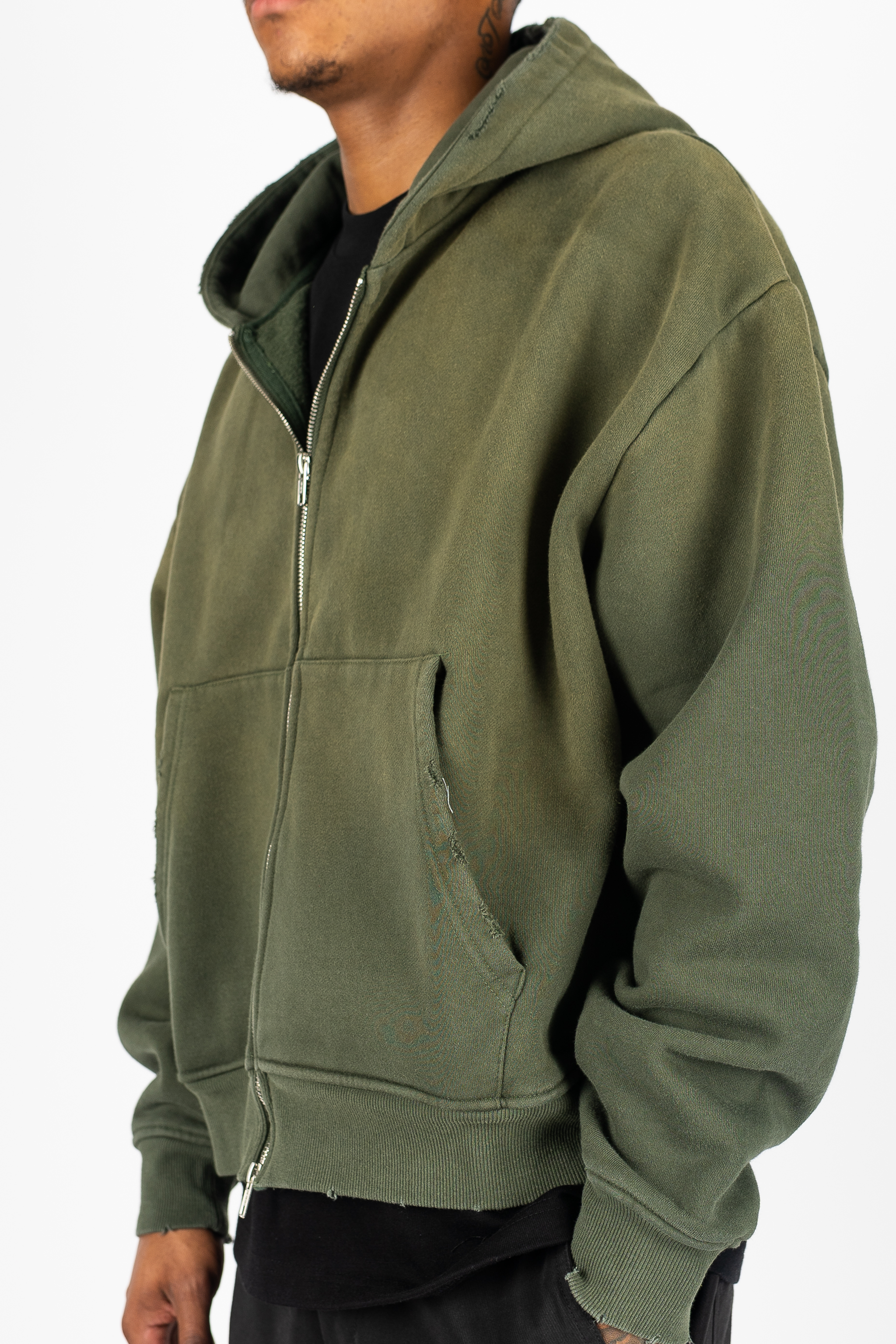 Weathered Zip Up