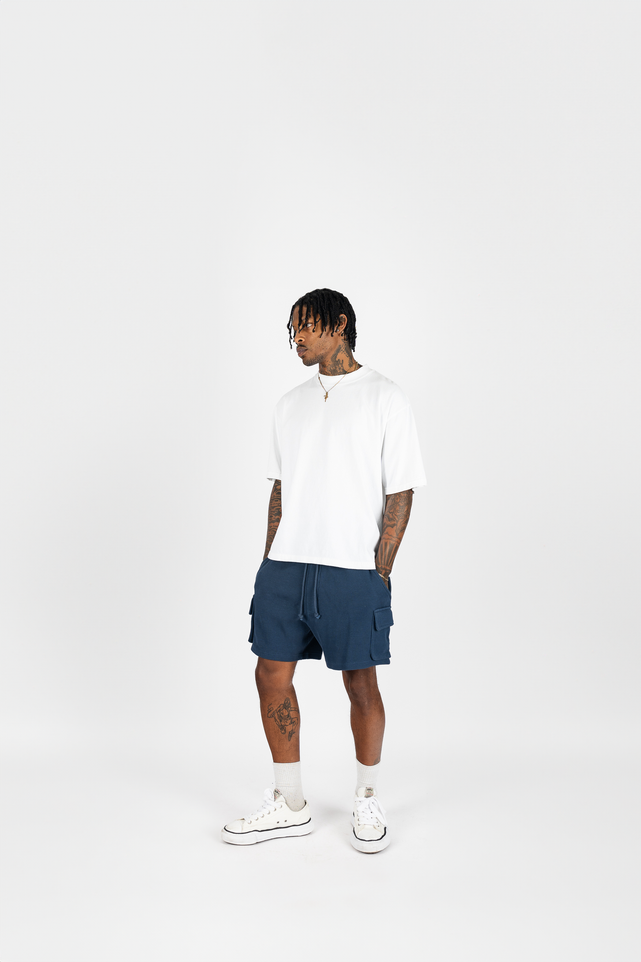 042 Clothing Waffle Knit Shorts