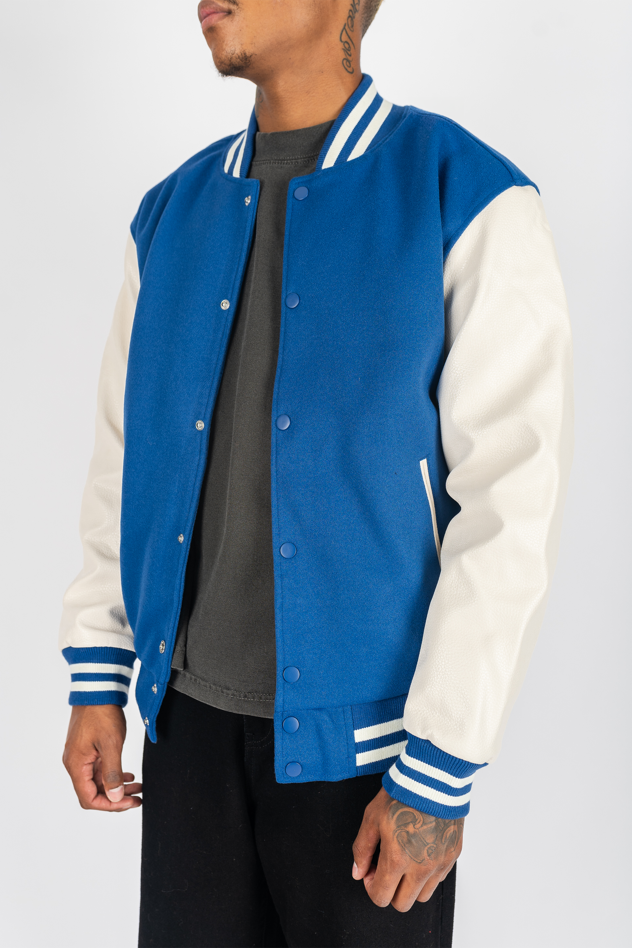 Shaka Wear Letterman Jacket