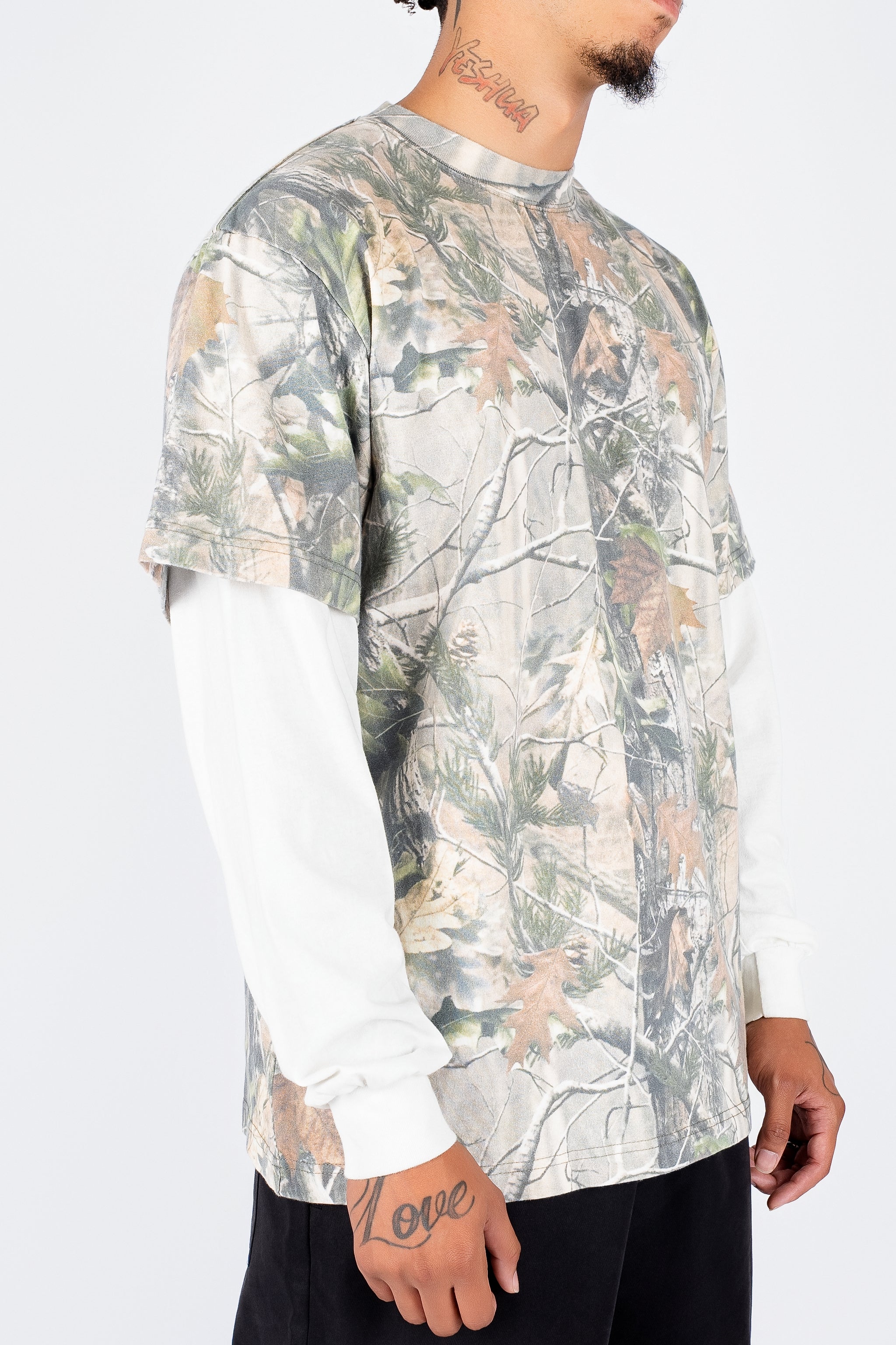 Cotton Collective Camo Skater Tee